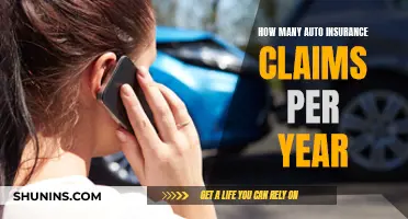 Auto Insurance Claims: Yearly Average