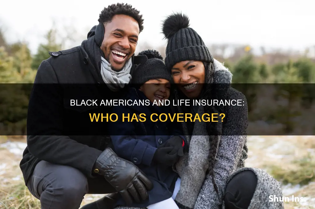 how many black people have life insurance