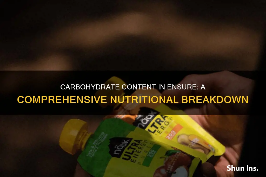 how many carbs in insure