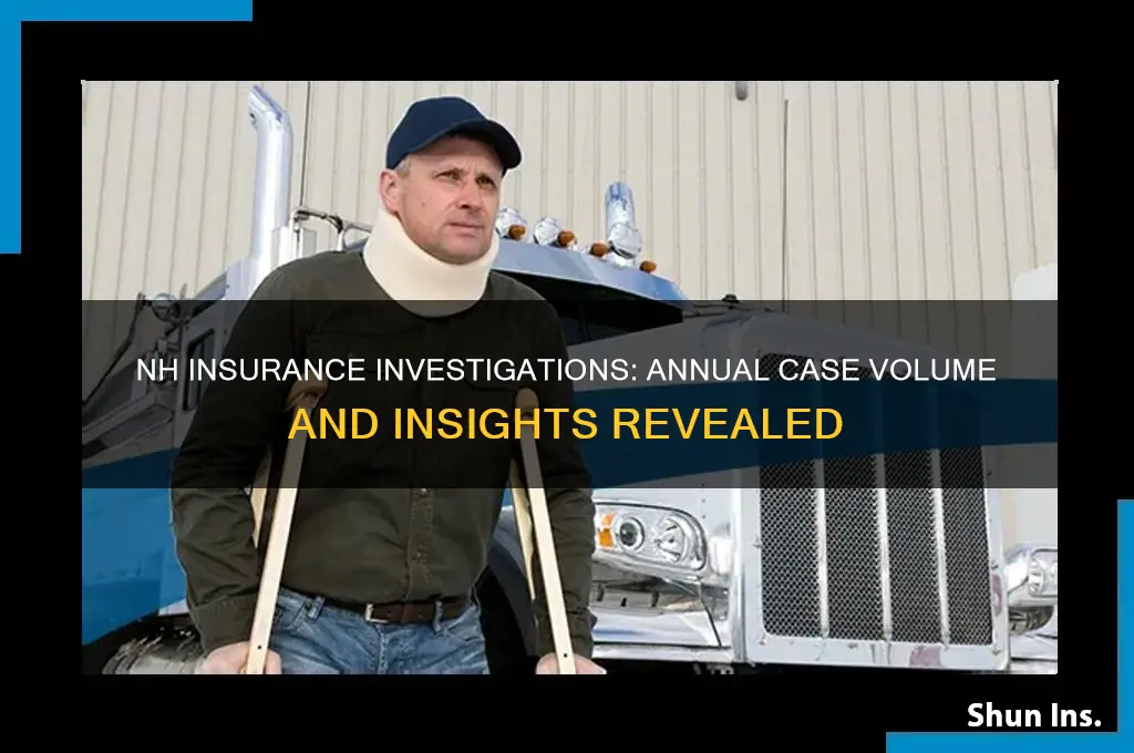 how many cases of insurance does nh investigate every year
