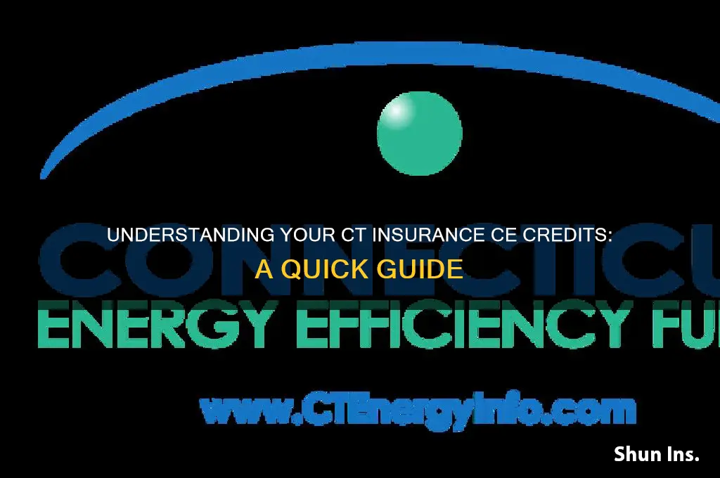 how many ce credits do i have ct insurance