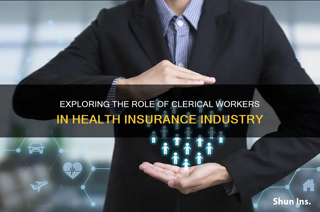 how many clerical workers in health insurance
