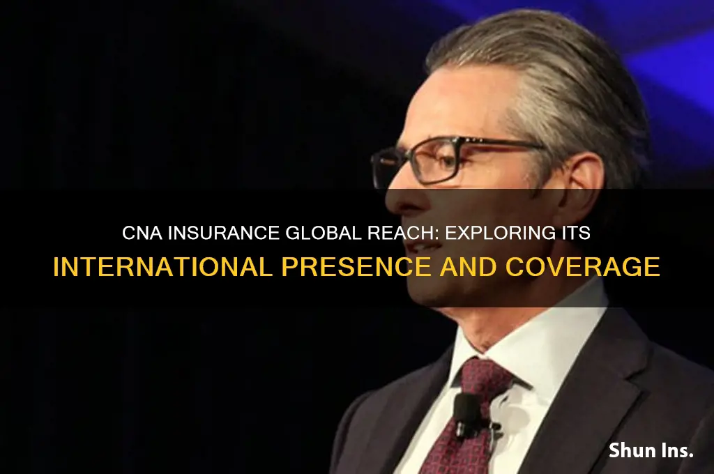 how many countries is cna insurance in