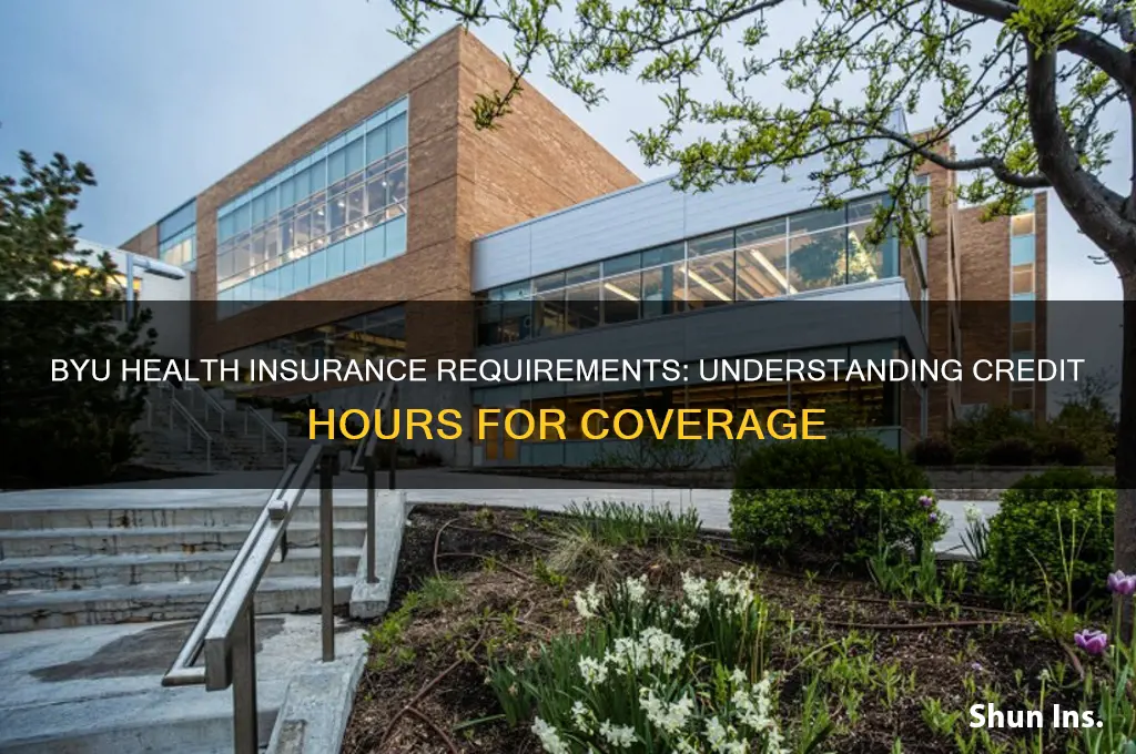 how many credit hours at byu health insurance