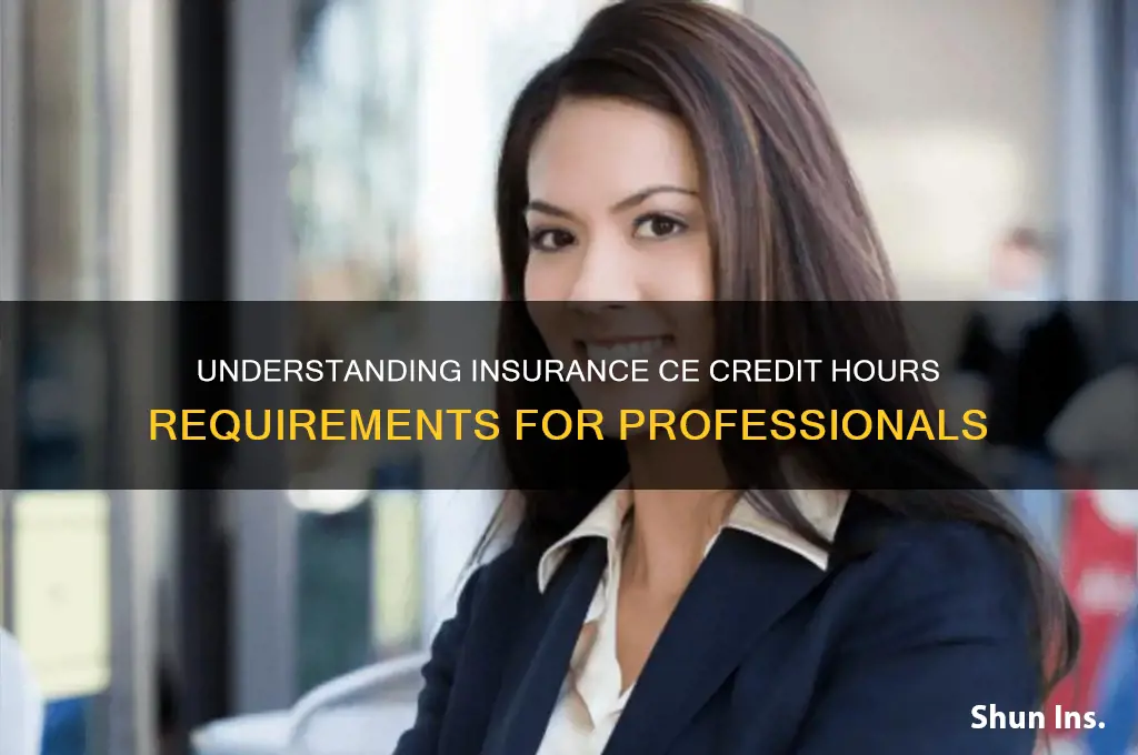 how many credit hours insurance ce