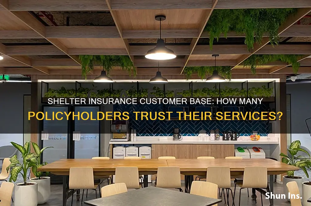 how many customers does shelter insurance have