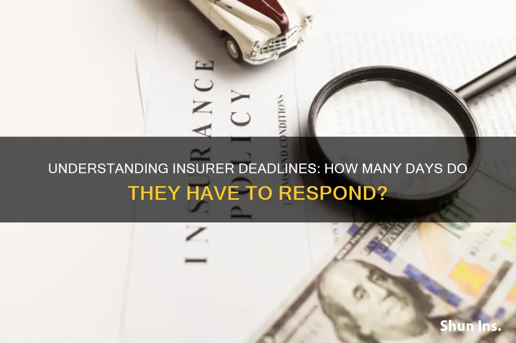 how many days does an insurer have