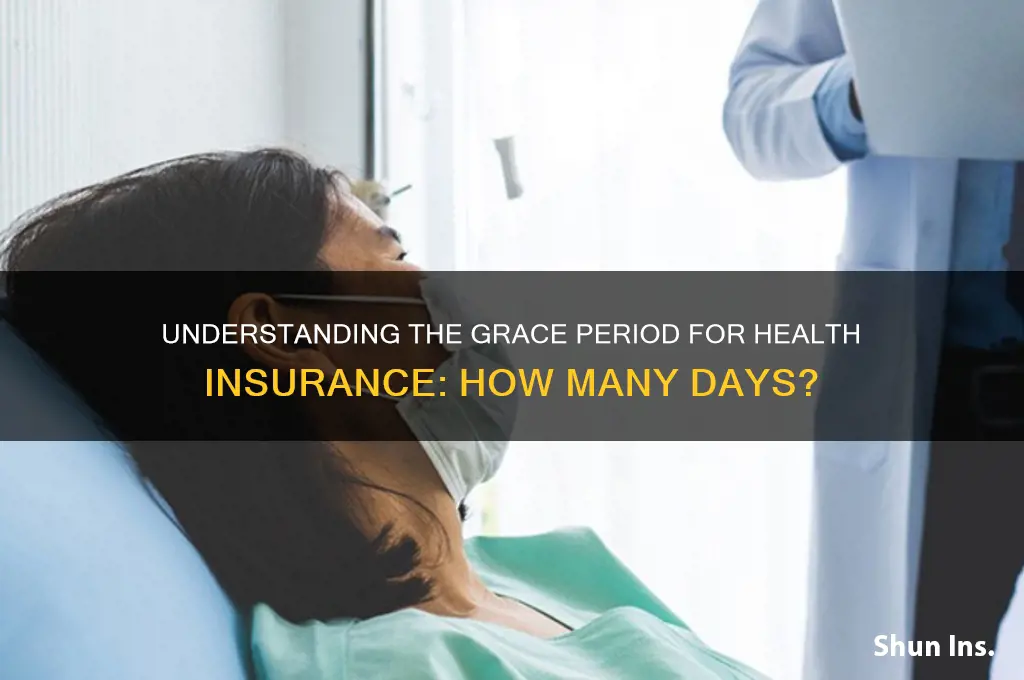 how many days for grace period for health insurance