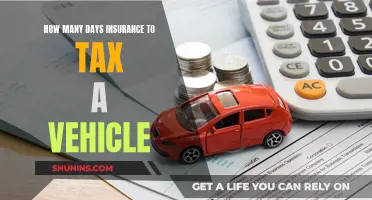 Insuring Your Vehicle: Tax and Insurance Days