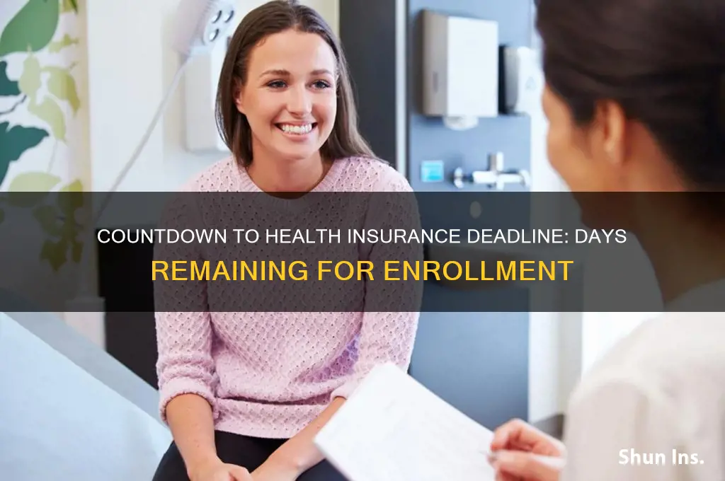 how many days left for health insurance