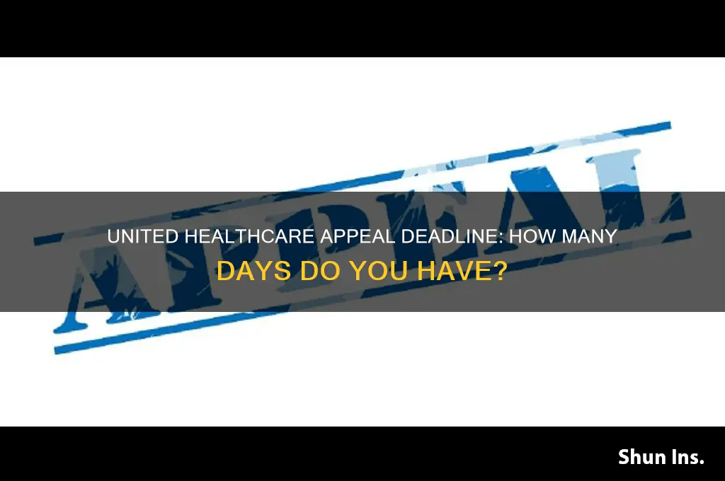 how many days to apeal insurance united healthcare