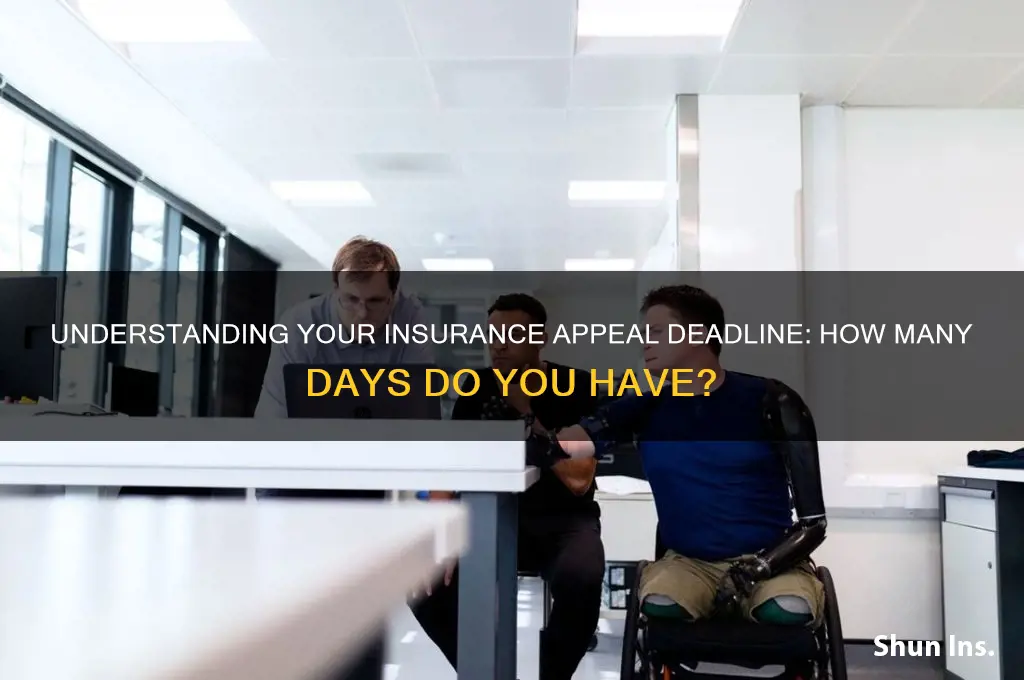 how many days to apeal insurance