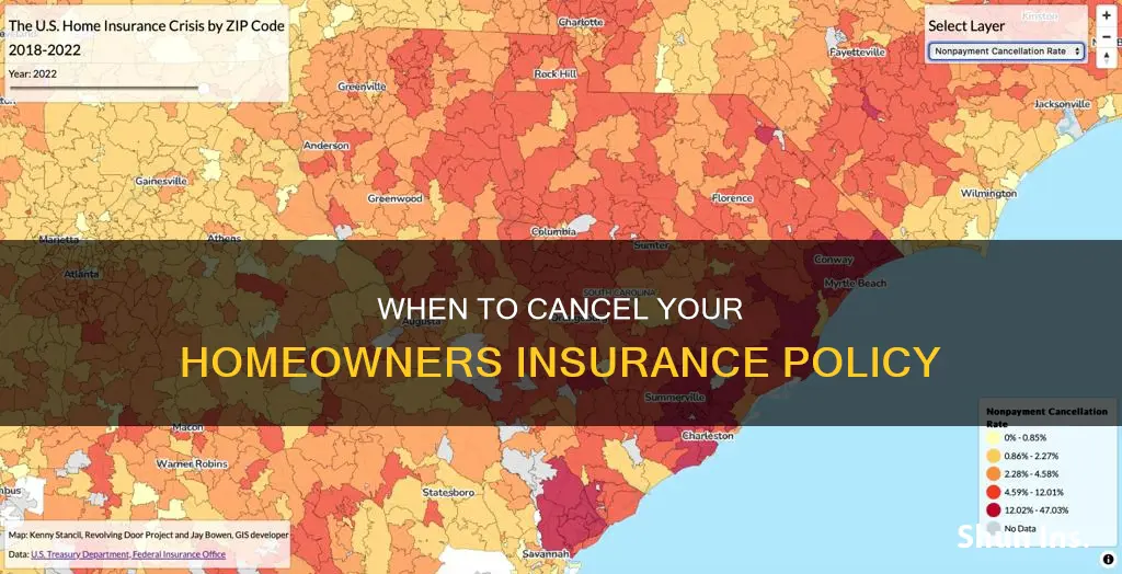 how many days to cancel a homeowners insurance
