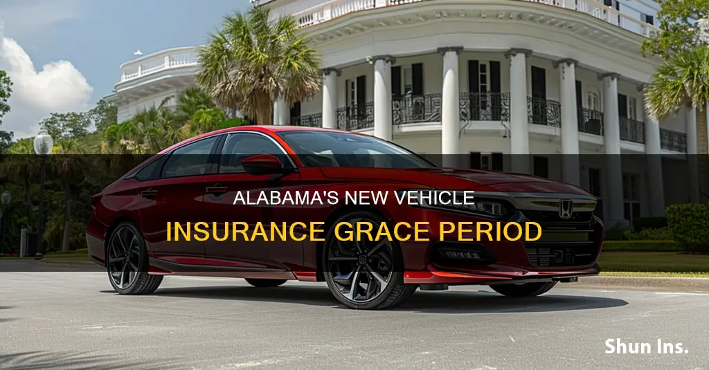 how many days to insure a new vehicle in al