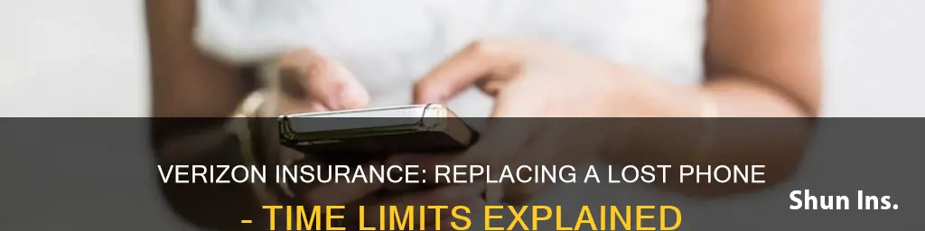 how many days to replace lost phone verizon insurance