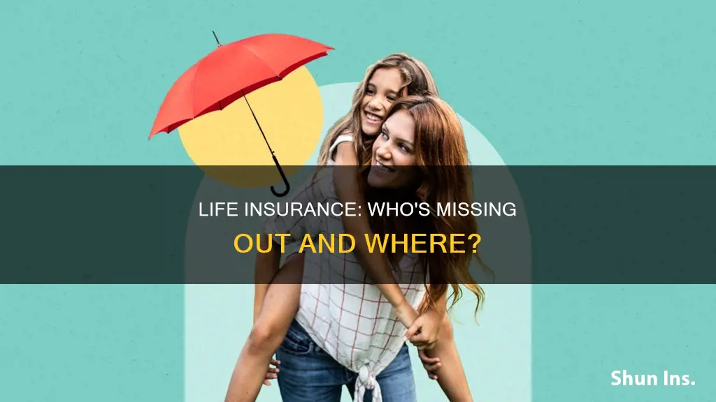 how many dont have life insurance worldwide statistics