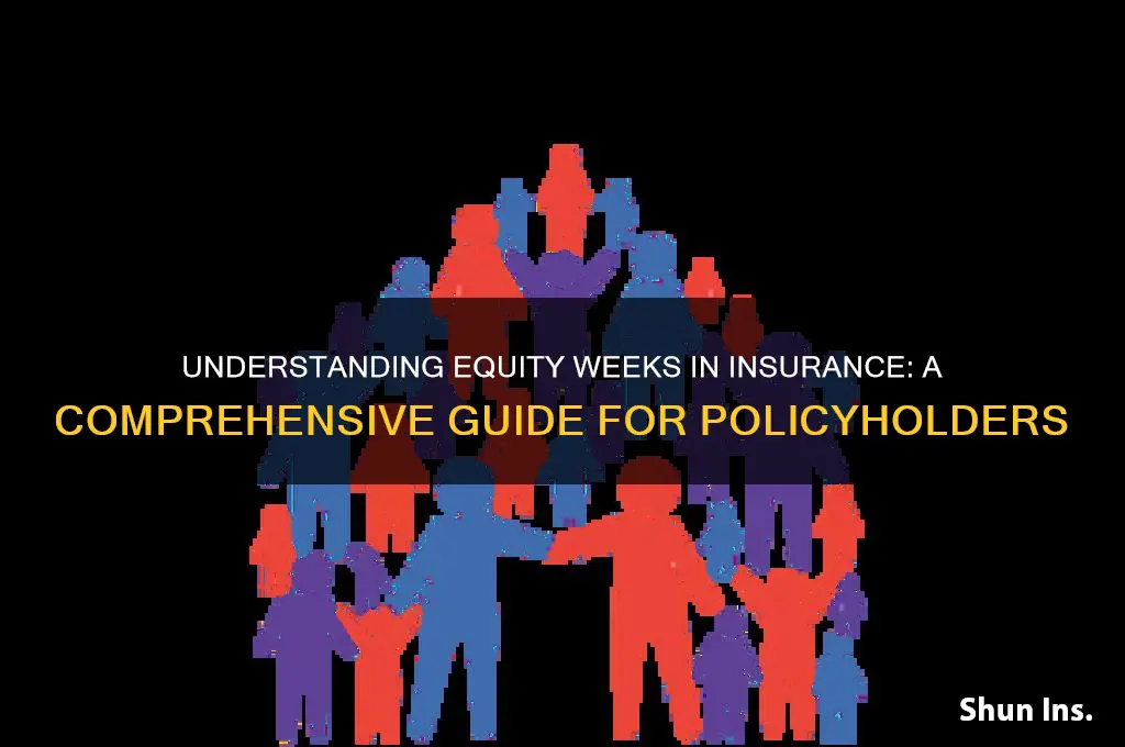how many equity weeks for insurance