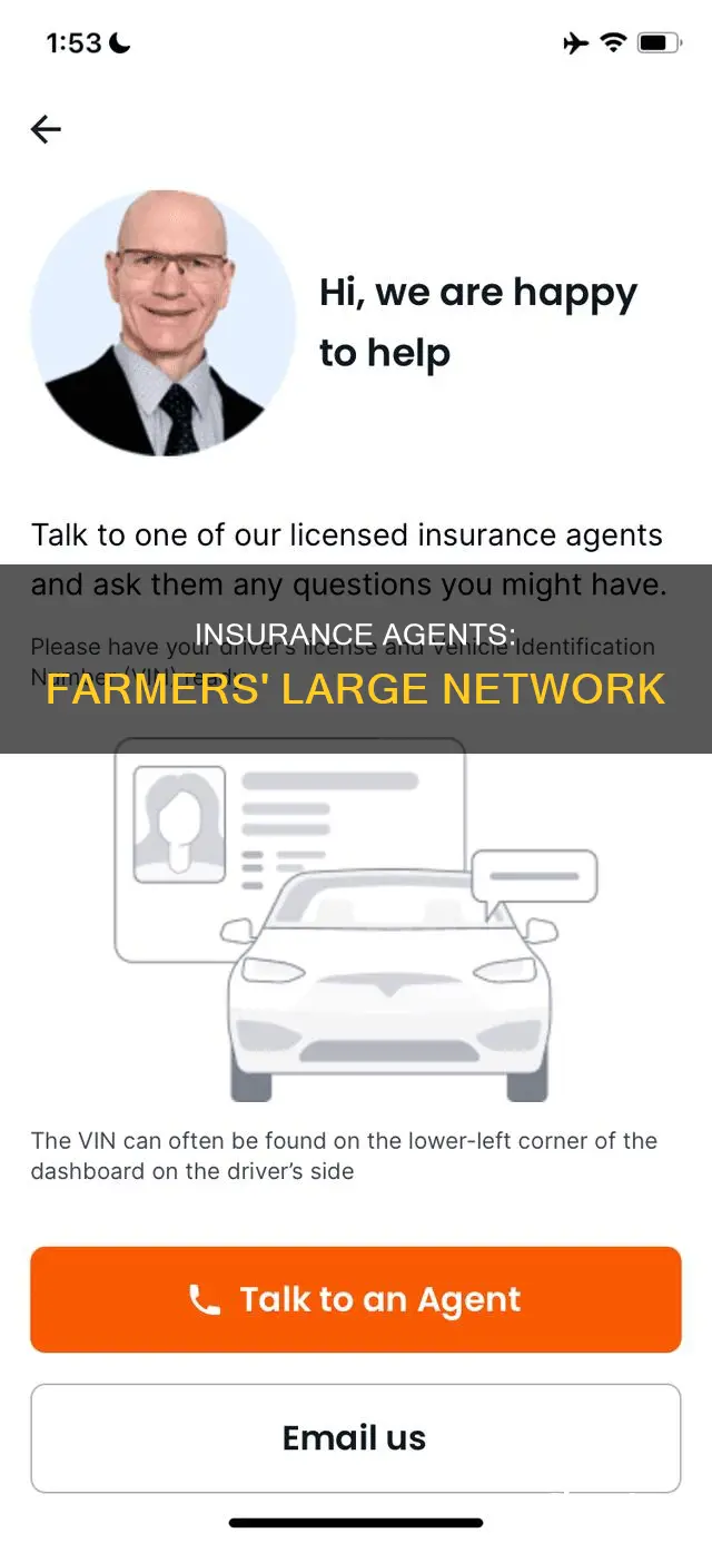 how many farmers insurance agents