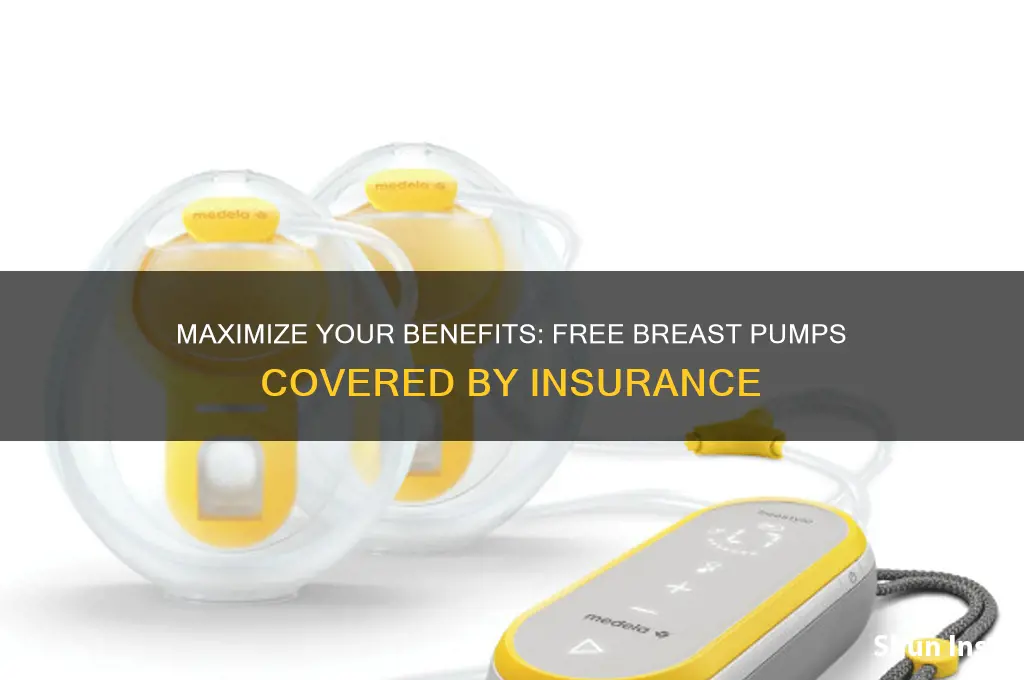 how many free breast pump through insurance