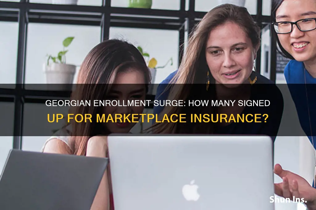 how many georgians signed up for marketplace insurance
