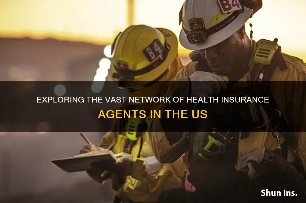 how many health insurance agents are in the us
