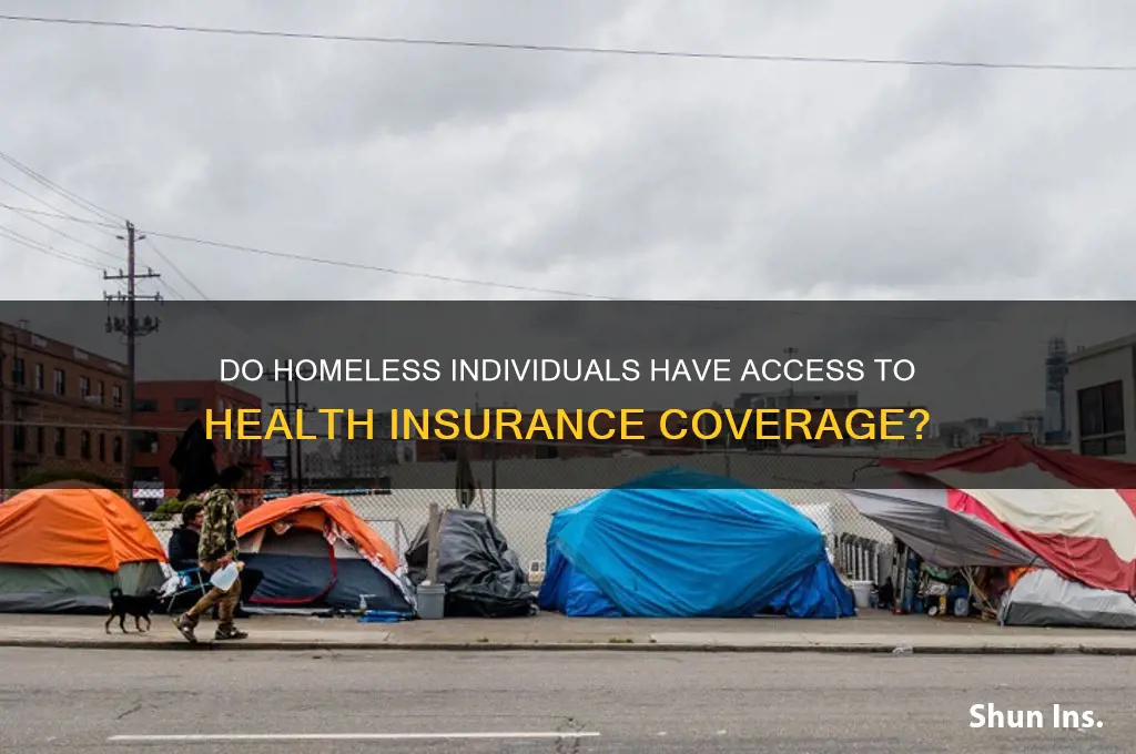 how many homesless have insurance