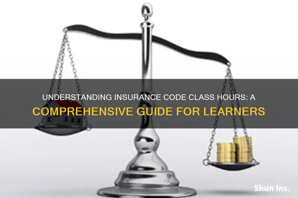 how many hours are insurance code classes
