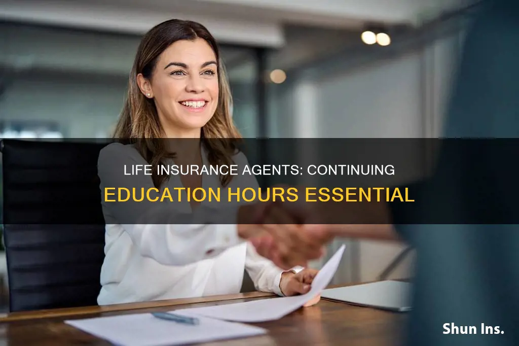 how many hours of continuing education does a life insurance