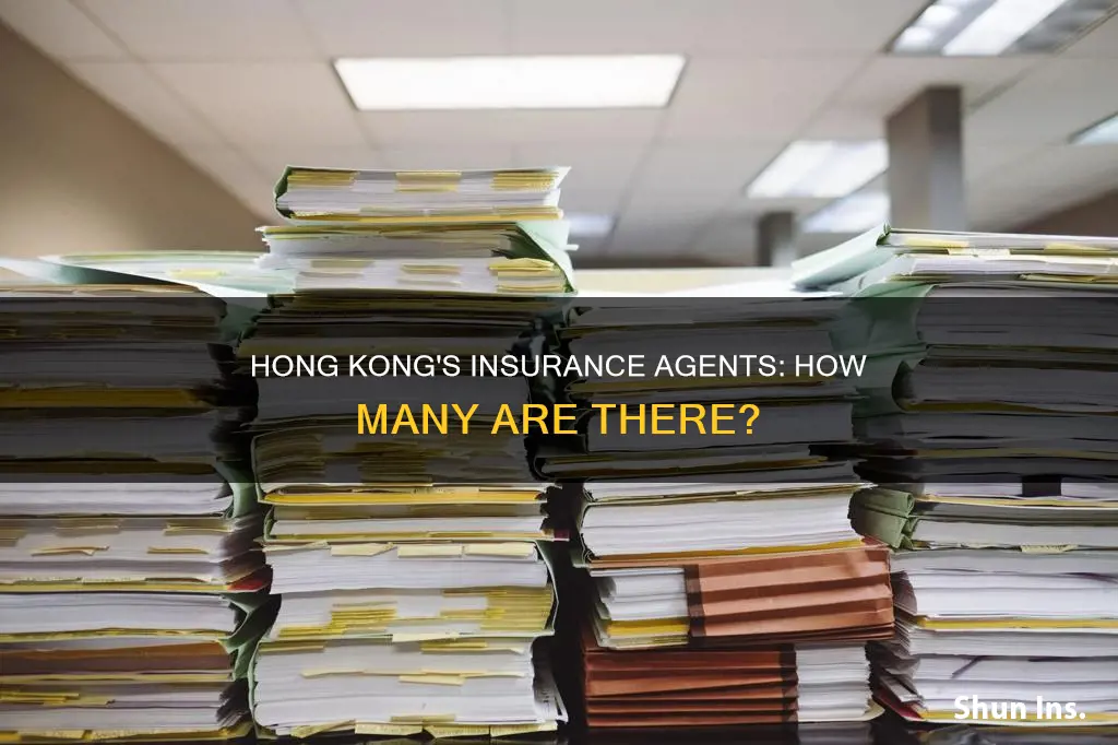 how many insurance agents in hong kong