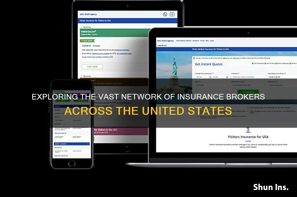 how many insurance brokers in the us