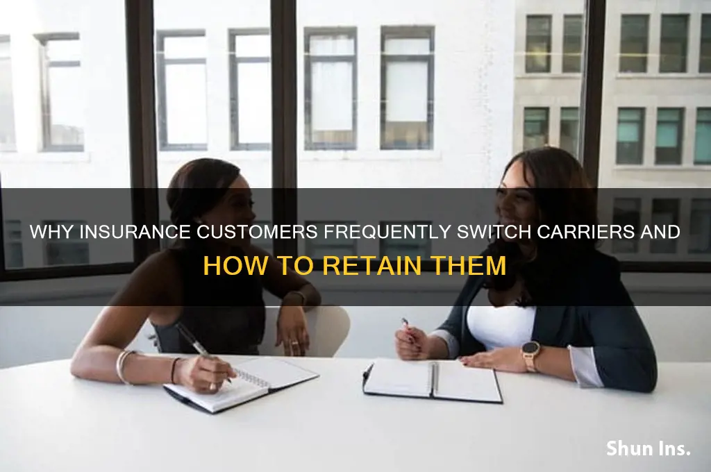 how many insurance customers switch carriers