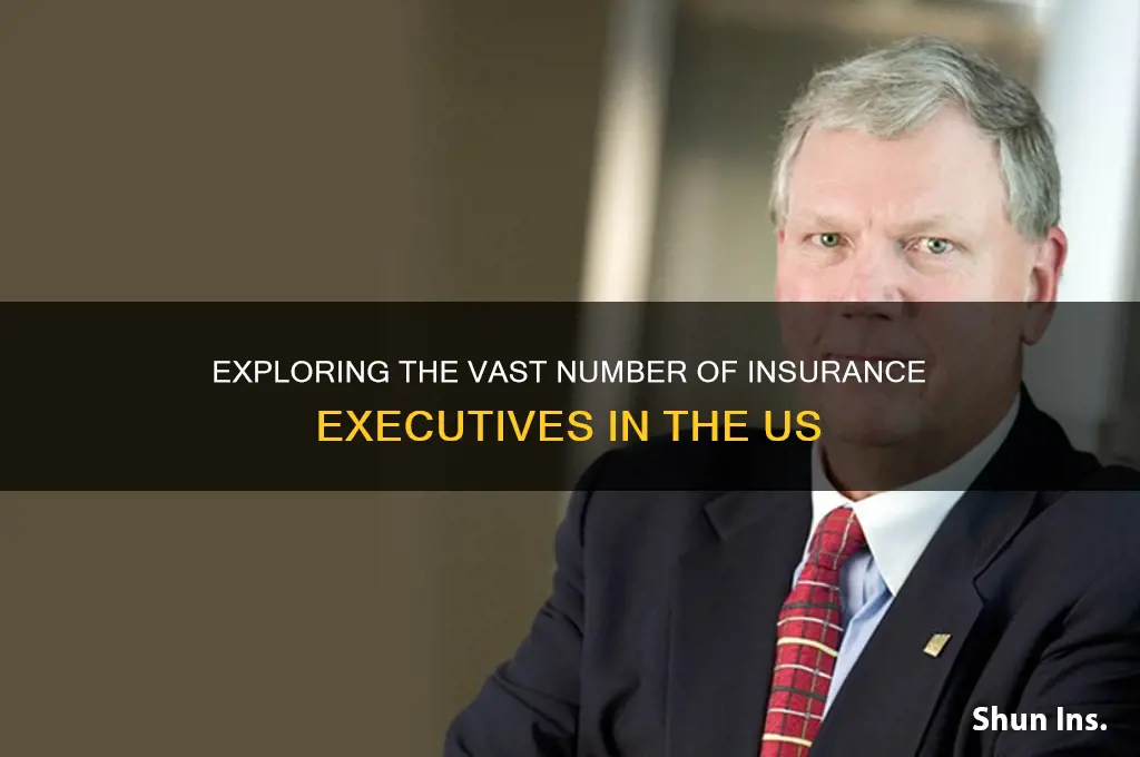 how many insurance executives are in the us
