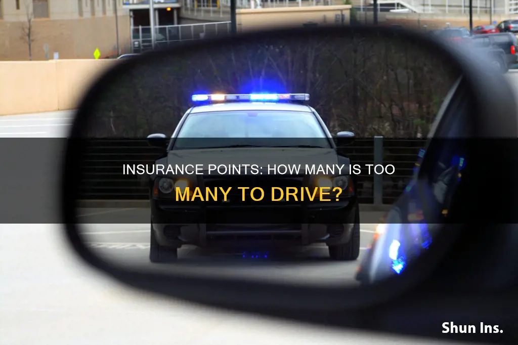 how many insurance points until you cant drive
