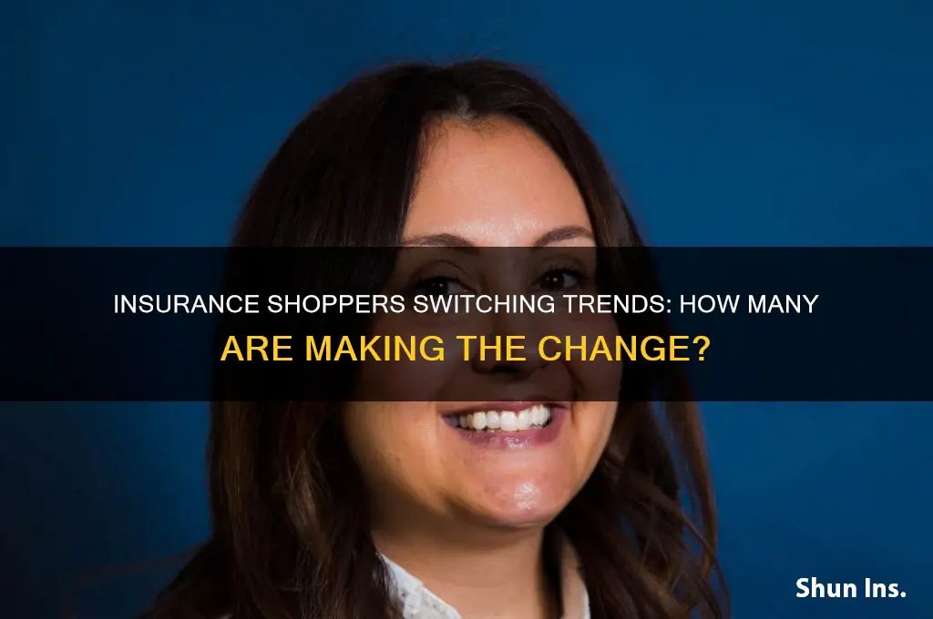 how many insurance shoppers switch