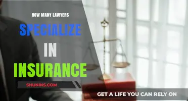 Exploring the Number of Lawyers Specializing in Insurance Law Today
