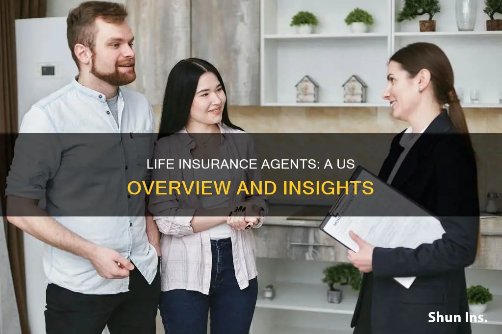 how many life insurance agents in the us