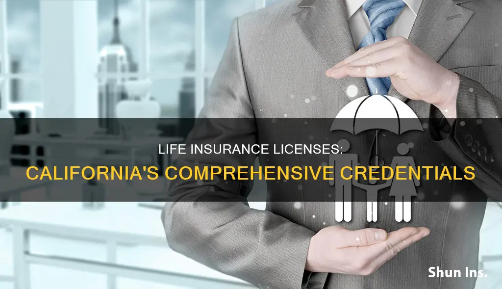 how many life insurance licenses are there in California