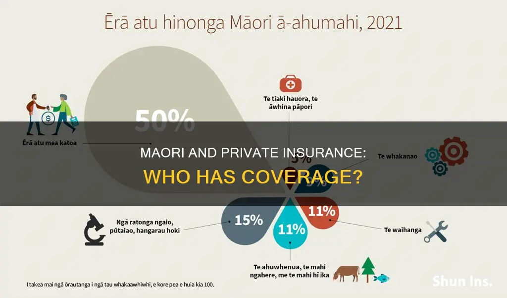 how many maori have private insurance