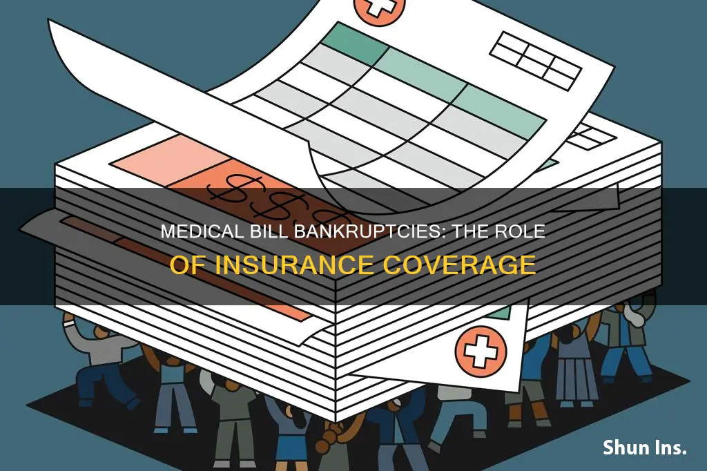 how many medical bill bankruptcies have insurance