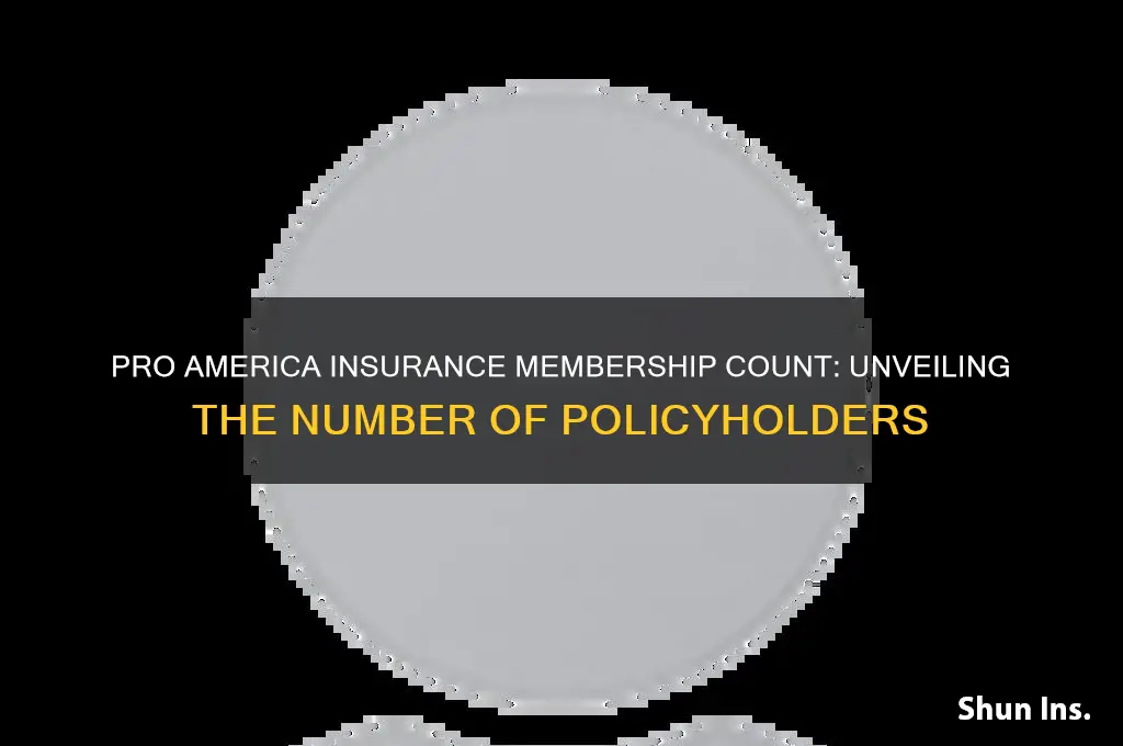 how many members does pro america insurance have