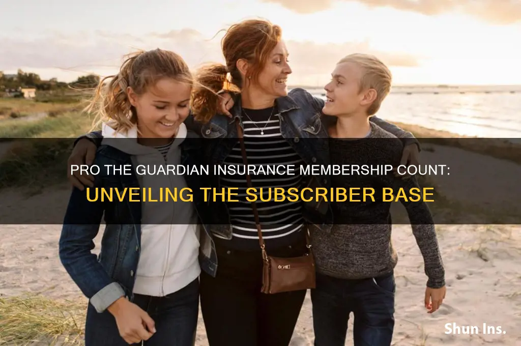 how many members does pro the guardian insurance have