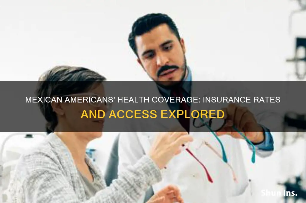 how many mexican americans have health insurance