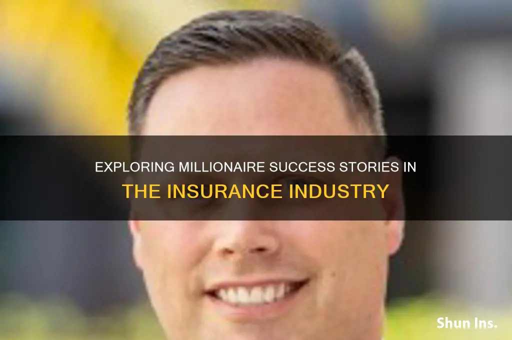 how many millionaires are in the insurance industry