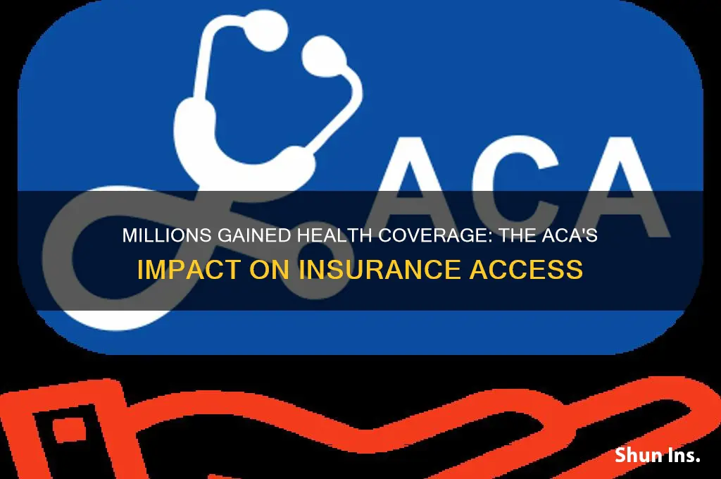how many millions got insurance through aca