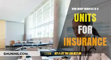 Understanding Insurance Units: Converting 6 Units to Minutes Explained