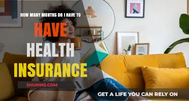 Understanding Health Insurance Coverage Duration: How Many Months Do You Need?