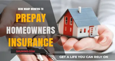 Prepaying Homeowners Insurance: How Many Months in Advance?