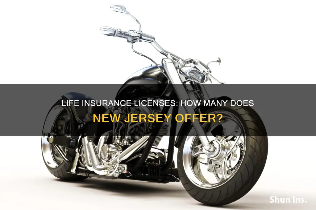 how many nj life insurance license