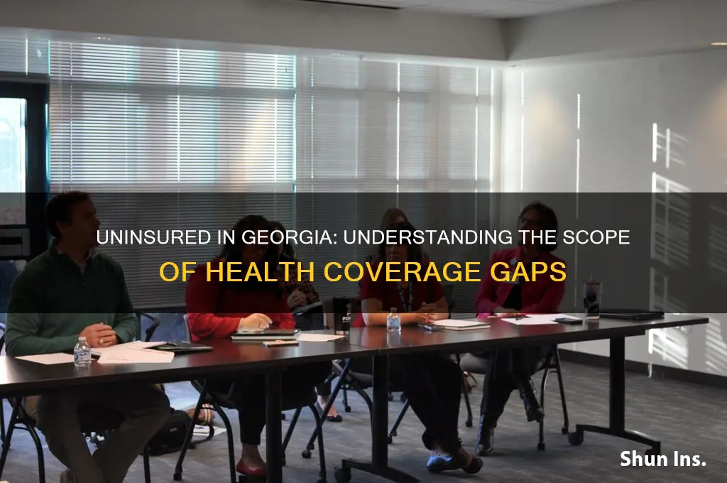 how many oeople in georgia do not have health insurance