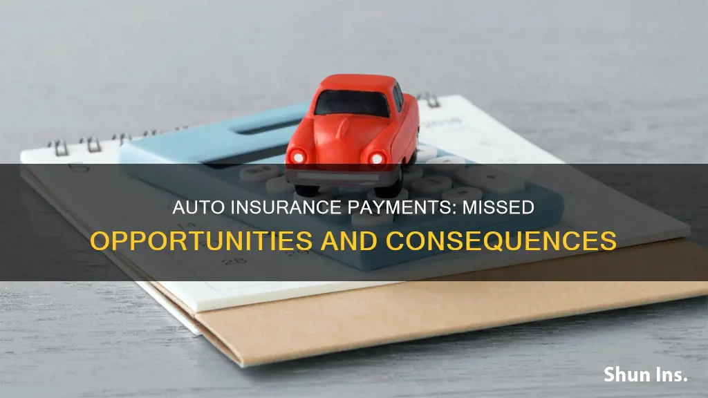 how many payments can you miss on auto insurance